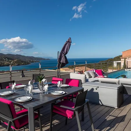 Albizia 6p, Private Heated Pool Sea View 5 Minutes From Favone Villa