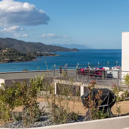 Albizia 6p, Private Heated Pool Sea View 5 Minutes From Favone