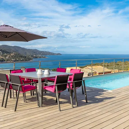Albizia 6p, Private Heated Pool Sea View 5 Minutes From Favone Villa Conca